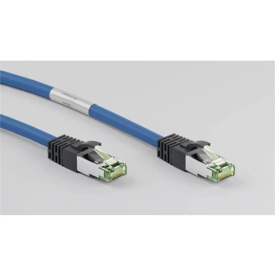 Afbeelding van CAT8.1 S/FTP PIMF LSZH 5M Blauw Netwerkkabel Computerkabel Kabel
