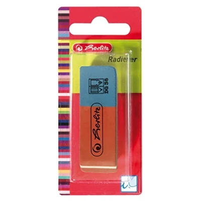 Afbeelding van Herlitz 2 stuks, rood/blauw