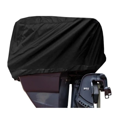 Afbeelding van Buitenboordmotorhoes 55x35x40cm Tot 50PK Zwart