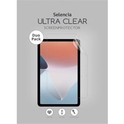 Afbeelding van Selencia Screenprotector Geschikt voor Oppo Pad Air Duo Pack Ultra Clear tablet