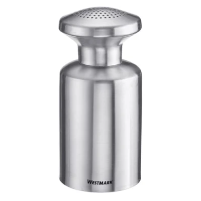 Afbeelding van Westmark Alpha Gastronomisch zoutvaatje, 500 ml, ideaal als kruidenzoutvaatje voor horeca en grote keukens, zout suiker, roestvrij staal