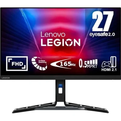 Image de Ecran Pc Gamer Lenovo Legion R27I 30 27 Ips Fhd 0,5Ms 165Hz 2 X Hdmi 1 Dp Amd Freesync Premium
