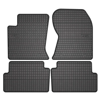 Afbeelding van FROGUM 0310 Vloermatset Rubber voor en achter 4 Zwart Op maat gemaakt FORD: Focus Mk1 Hatchback, Saloon