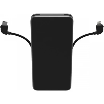 Afbeelding van Mophie Powerstation Plus 10.000 mAh Powerbank met Ingebouwde USB C Kabel