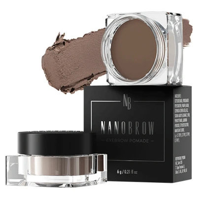 Afbeelding van Nanobrow Wenkbrauw Pomade Medium Brown 6 gram