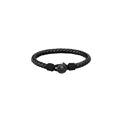 Afbeelding van BOSS THAD Classic Armband, Heren, Maat: One Size, Black