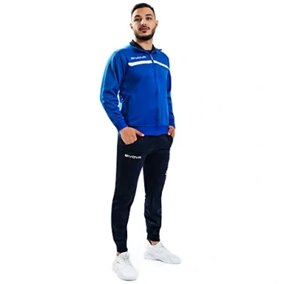 Afbeelding van Givova Trainingspak met Full Zip One Unisex, lichtblauw/blauw