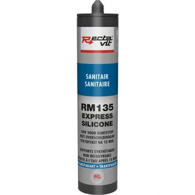 Afbeelding van RECTAVIT Recta Mastic 135 voegkit voor sanitair transparant (310 ml) 119347