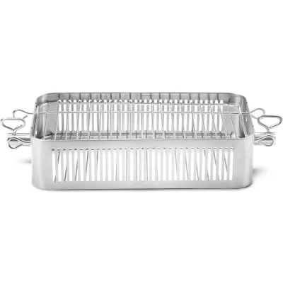 Afbeelding van Napoleon Verstelbare RVS grillmand voor rotisserie
