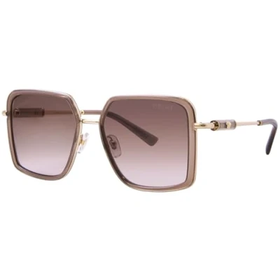 Afbeelding van Versace Unisex Zonnebril, Maat: 56, Brown/transparent