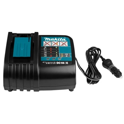 Afbeelding van Makita 12V auto oplader DC18SE voor accu 9.6 t/m 18V