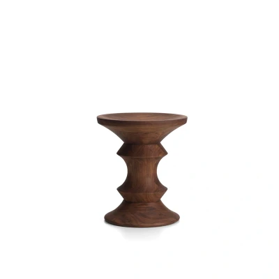 Afbeelding van Vitra Stools Model C Donker Notenhout Pot Interieur