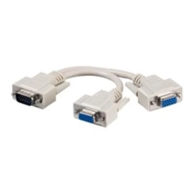 Image de Wentronic adaptateur svga fiche 2 prises ii