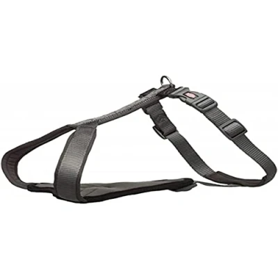 Afbeelding van Trixie hondentuig premium y tuig grafiet grijs (55 70X2 CM)