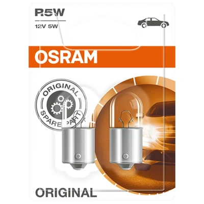 Afbeelding van Osram R5W Gloeilamp 12V BA15s Original Line 2 Stuks