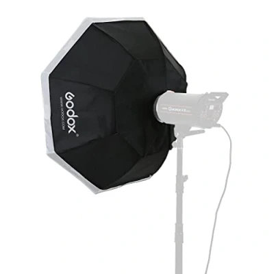 Afbeelding van Godox Octa 95 cm achthoekige softbox met boogadapter