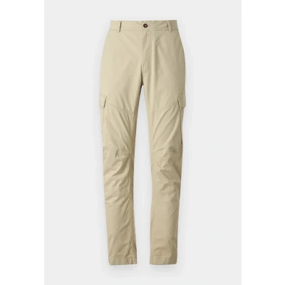 Afbeelding van TOM Tailor Denim Regular Tapered Cargobroek, Heren, Maat: XS, Beige abbey stone