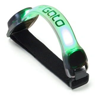 Afbeelding van LED armband GATO (Unisize, LED, Batterijen, Groen)