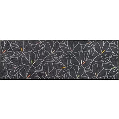 Afbeelding van wash+dry Linostre Deurmat, wasbaar, 60 x 180 cm, grijs