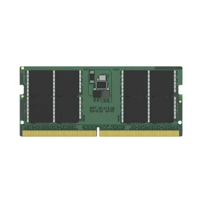 Afbeelding van Kingston ValueRAM Werkgeheugenmodule voor laptop DDR5 32 GB 1 x Non ECC 262 pins SO DIMM CL46 KVR56S46BD8
