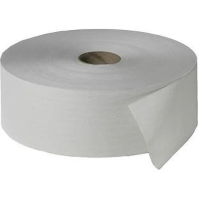 Afbeelding van 2 Laags Toiletpapier Rollen Wit &quot;Maxi&quot; Crêpe Papier Ø 260mm x 380m 100mm 400 Vel