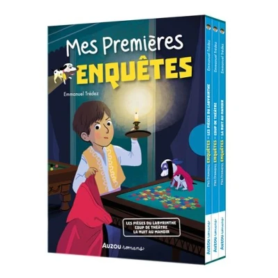 Image de Coffret bibliothèque 4 Mes premières enquEtes Tomes 10 à 12