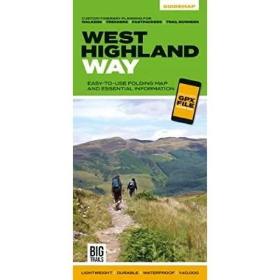 Afbeelding van Big Trails Guidemaps West Highland Way