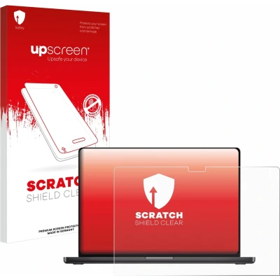 Afbeelding van upscreen Screenprotector voor Apple MacBook Pro 16&quot; 2024 M4 Folie Beschermfolie transparant