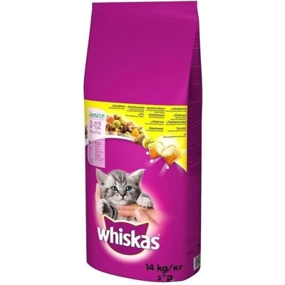 Afbeelding van Kattenvoer Whiskas Junior Kip 14 Kg