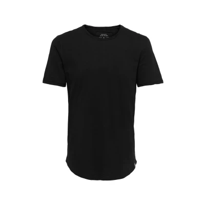 Afbeelding van Only &amp; Sons Onsbenne LIFE Tshirt basic, Heren, Maat: Small, Black
