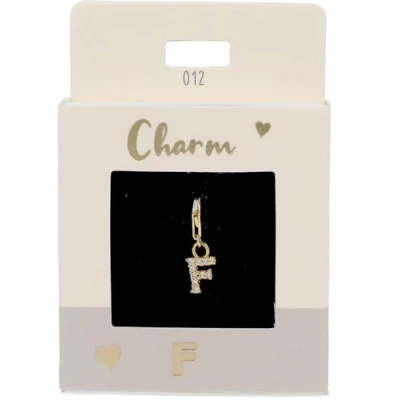Afbeelding van Depesche Hanger &quot;Express yourself&quot; design 012 Letter F