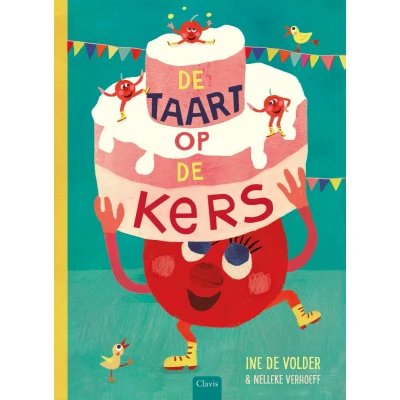 Afbeelding van de taart op kers