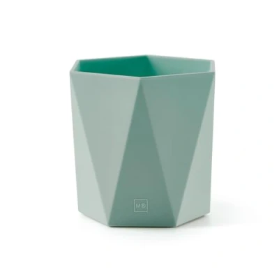 Image de Miquelrius Porte stylos de bureau, Organiseur bureau au design doux toucher, Structure robuste, Idéal pour Le ou l&#039;étude, Rangement fournitures, Verte