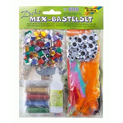 Afbeelding van Decoratiemix Folia DIY 600 delig
