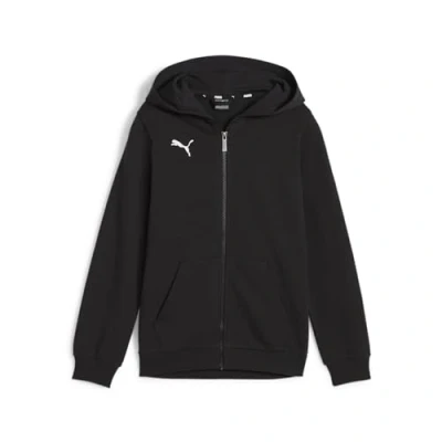 Afbeelding van PUMA kinderteamGOAL Casuals jack met capuchon Jr 658596 03 zwart
