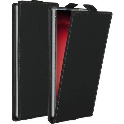 Afbeelding van Accezz Hoesje Geschikt voor Samsung Galaxy S24 Ultra Flipcase Zwart