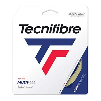 Afbeelding van Tecnifibre Multifeel Tennissnaar 1.35 Set 12 Meter Naturel