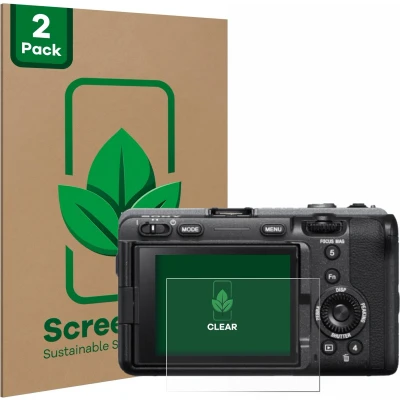 Afbeelding van ScreenLeaf Screenprotector voor Sony FX3 Duurzame schermbescherming Folie Beschermfolie transparant (2 Stuks)