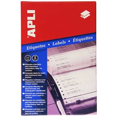 Afbeelding van APLI printeretiketten DS500BL.APLI COMP.ETIK.3 89X23