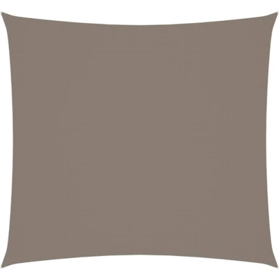 Afbeelding van Zonnescherm vierkant 3x3 m oxford stof taupe