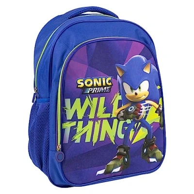 Afbeelding van Sonic de egel schooltas, tas 42 cm