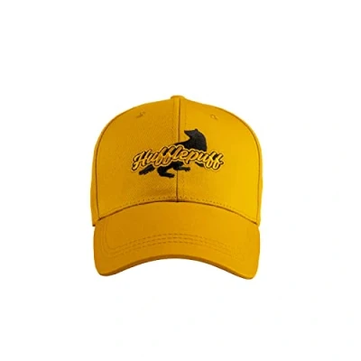 Afbeelding van Cinereplicas Harry Potter Curved Bill Cap Hufflepuff Verstelbare pet Geel