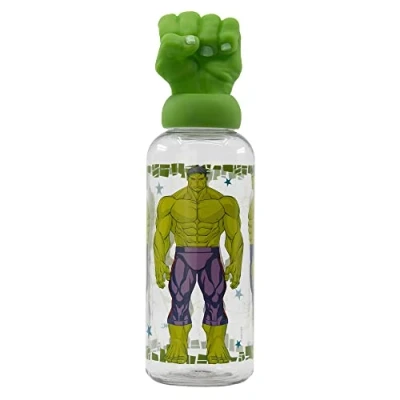 Image de FIGURINE 3D BOUTEILLE 560 ML POUR ENFANTS AVENGERS HULK
