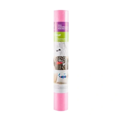 Afbeelding van Cricut Iron on Glitter fluorescerend roze, meerkleurig, uniek, 90 delige set