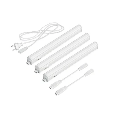 Afbeelding van parlat LED onderkastverlichting Rigel, 31,3cm elk, 397lm warm wit, set van 3