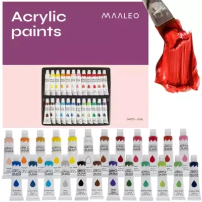 Afbeelding van Maaleo Acrylverf 24 Stuks 12Ml. 20363