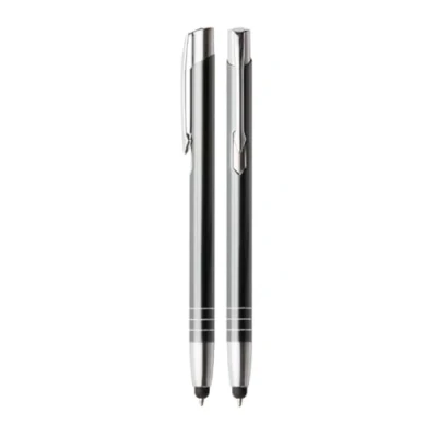 Afbeelding van WPRO Toccara 2 in 1 balpen en styluspen, voor smartphone tablet, fijne punt 3D touchscreen, grafiet