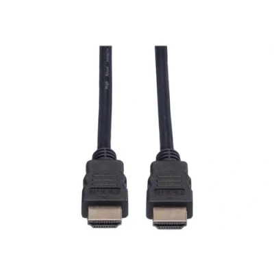 Image de VALUE Câble HDMI avec Ethernet mâle pour 1.5 m double blindage noir support 4K