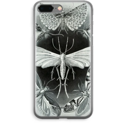 Afbeelding van Case Company® iPhone 8 Plus hoesje Haeckel Tineida Soft Cover Telefoonhoesje Bescherming aan alle Kanten en Schermrand