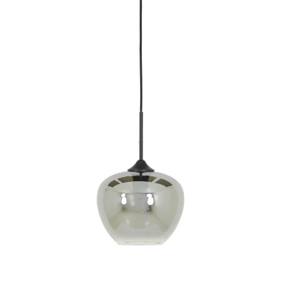 Afbeelding van Mayson hanglamp 1L Ø23 cm smoke glas